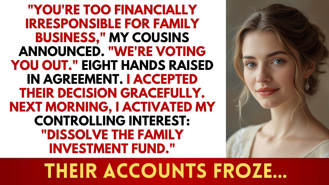 Cousins Called Me 'Financially Irresponsible' - I Control Their Family Fund