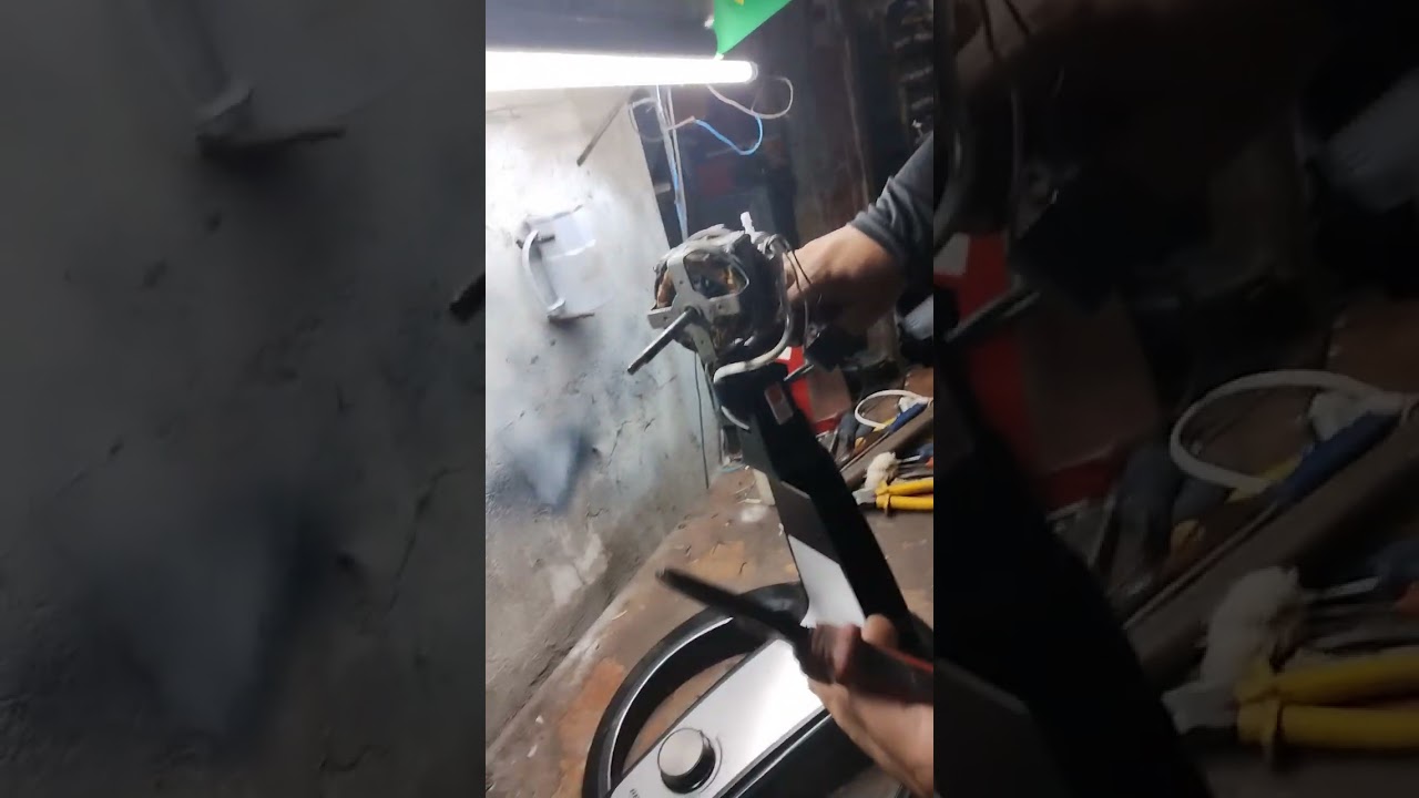 como soltar o motor do ventilador Brit&acirc;nia