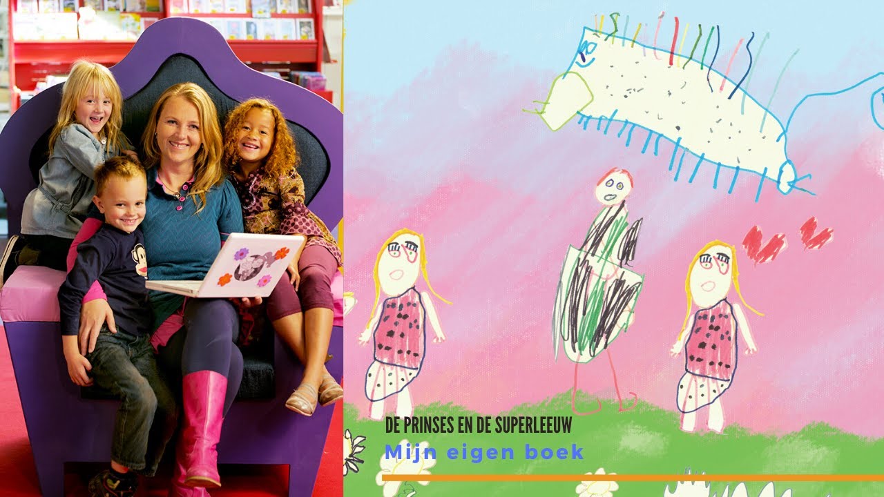Mijn eigen boek: De prinses en de superleeuw