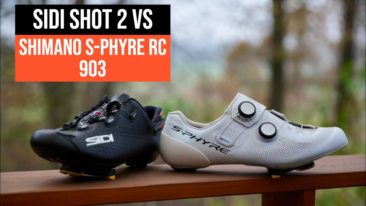 SHiMANO S-PHYRE RC 903 vs SIDI SHOT 2 pojedynek Topowych butów do szosy.