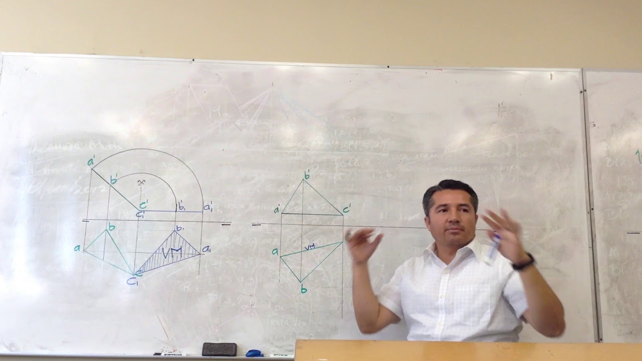 Geometria Descriptiva I - Giro de Planos 1/3