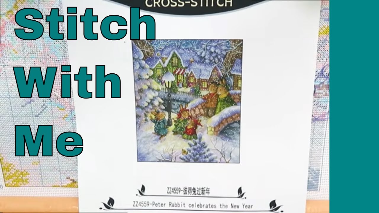 Peter Rabbit #paintingfairy #crossstitch