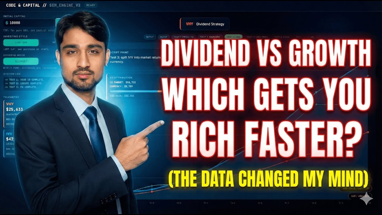 Dividend vs Growth: Which Gets You RICH Faster? (The Data Changed My Mind)