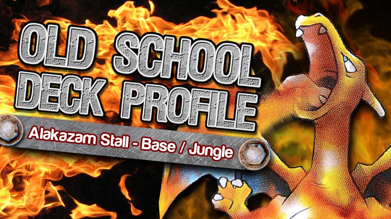 Old School Pokemon Deck Profile - Alakazam Stall - Base / Jungle Format