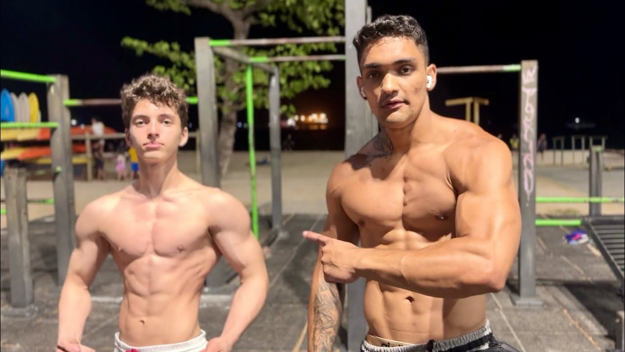 14 anos com o Shape do David Laid! como ficar no shape sendo adolescente e magro