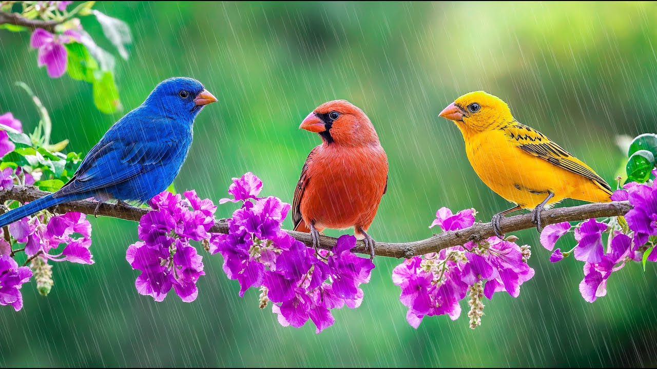 Rain & Birdsong Therapy 🌧️🐦 Calm Your Mind, Heal Your Heart & Restore Inner Peace