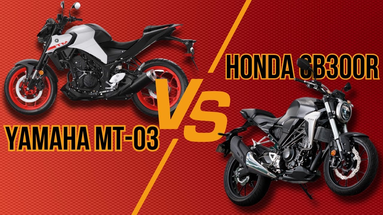 Yamaha MT03 против Honda CB300R. Это очень сложный выбор!!