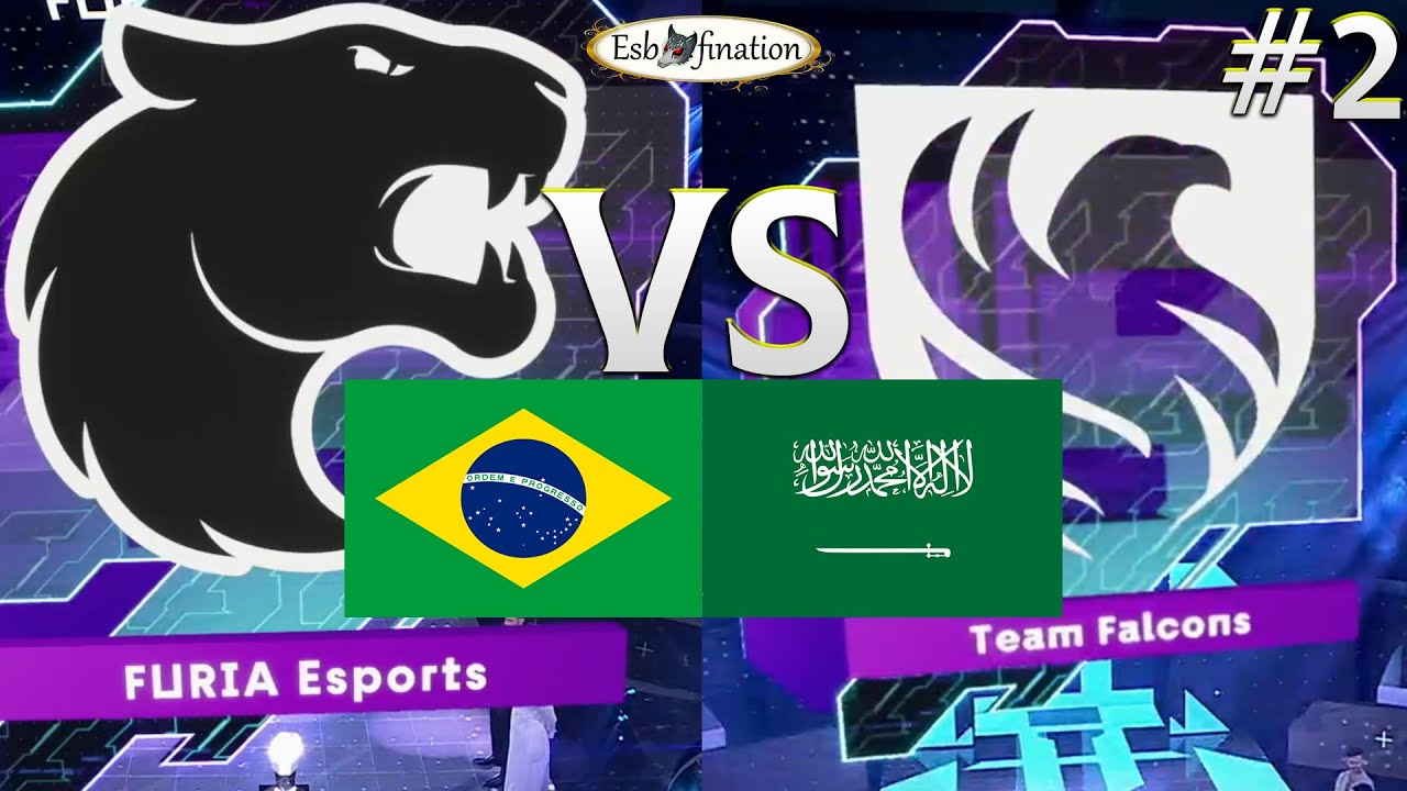 فالكونز السعودي ضد فيوريا البرازيلي في نصف نهائي بطولة الـ 2,000,000 $ | Falcons Vs Furia - Gamers8