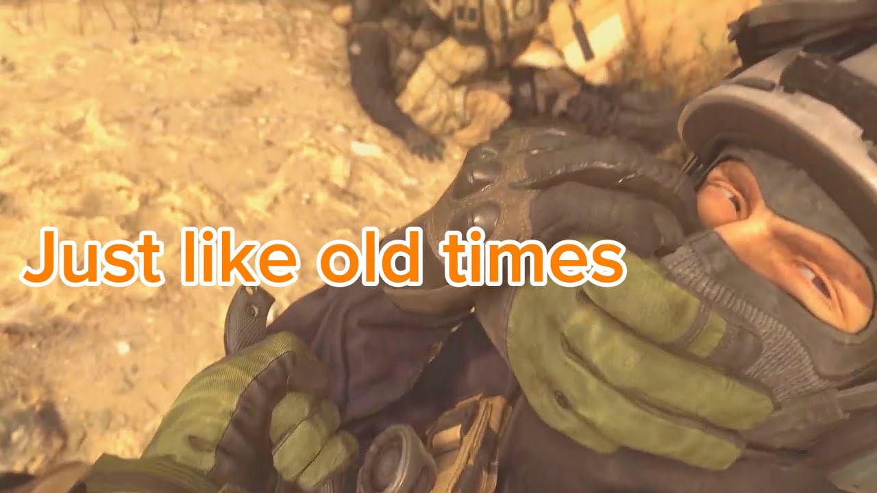 Cod mw2 campaign remasterd, just like old times.
