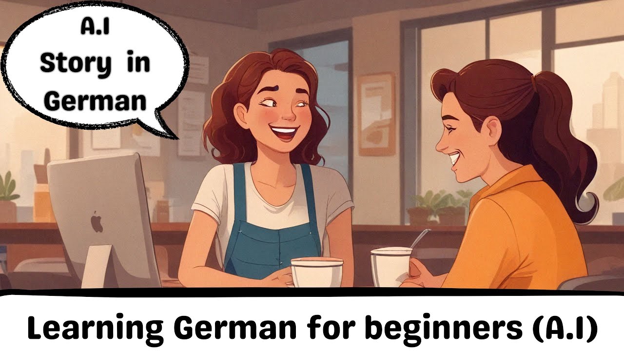 Learning German for beginners (A1) Story in German