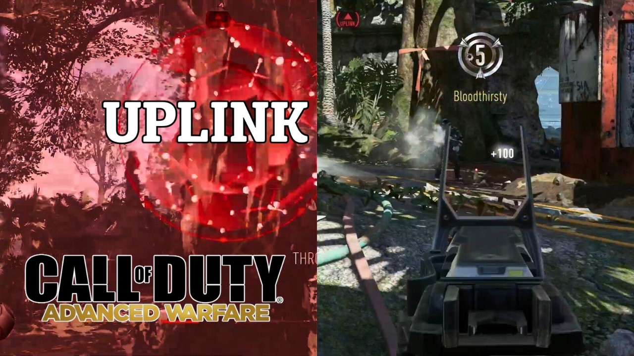 COD: AW Uplink w. Michael vs. Bots!! | My 1st Time Ever Playing