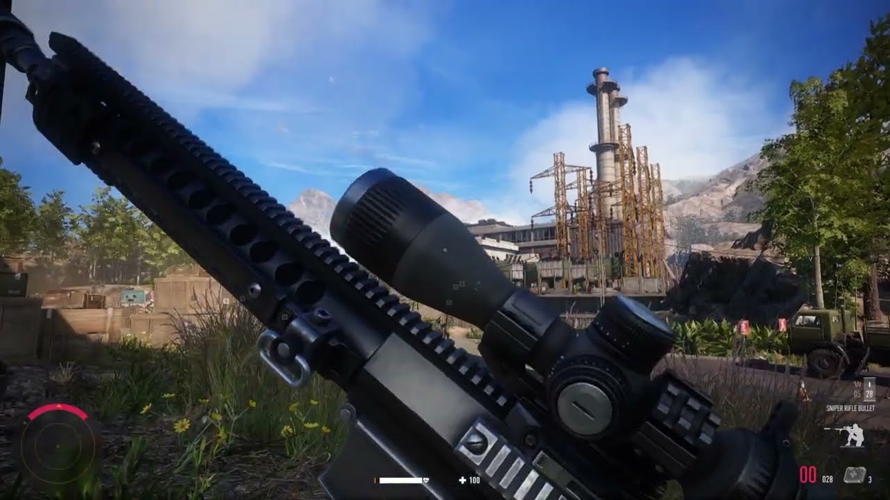 Sniper Ghost Warrior Contracts - Took Out Nergui Kurchatov Alone in His Office + Collectible