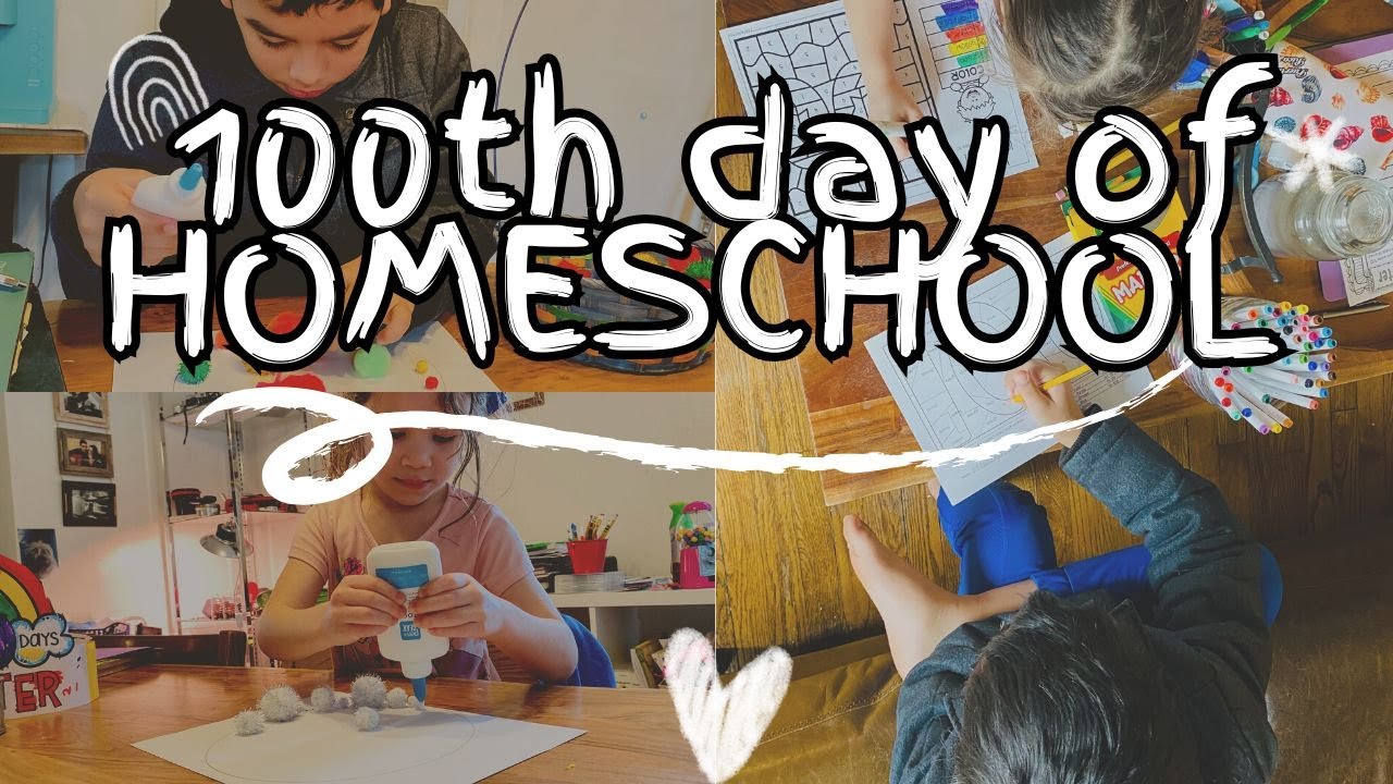 Celebrating our 100th day of Homeschool!