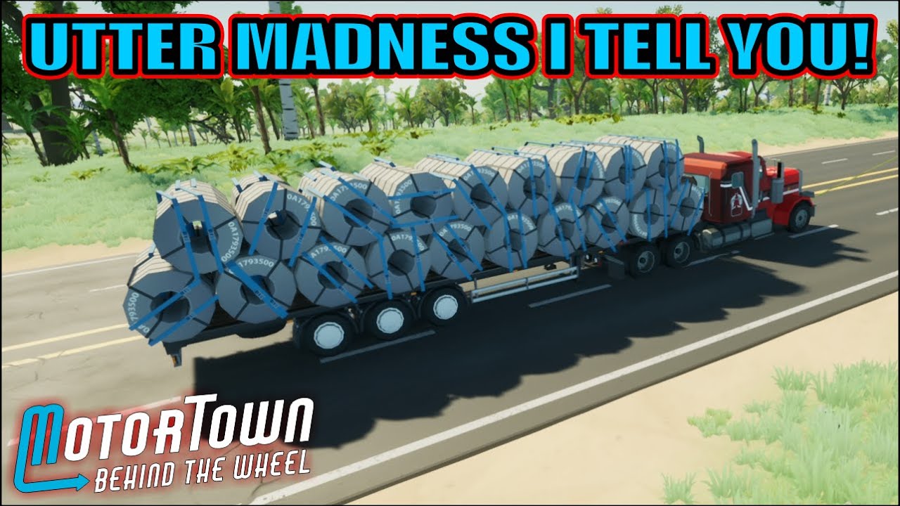 38 Steel Coils ON ONE TRUCK To Dasa Harbour - MotorTown: Behind The Wheel