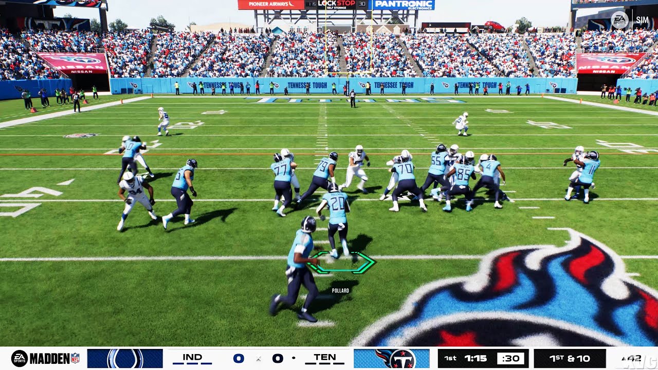 Madden NFL 26 - Indianapolis Colts vs Tennessee Titans - Gameplay (PS5 UHD) [4K60FPS]