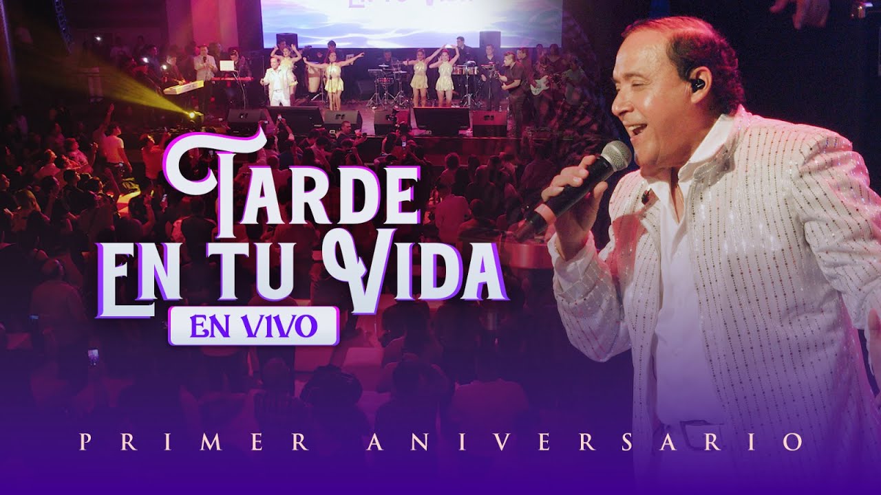 Víctor Romero - Tarde en tu vida (En Vivo - La cumbia nos une)
