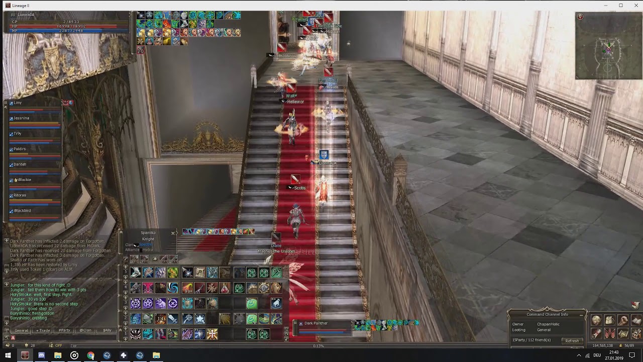 Lineage2 Classic EU SKELTH Siege