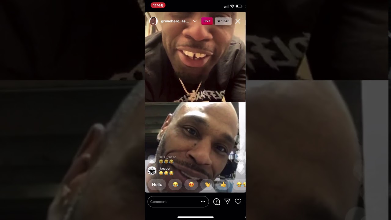 GROVE HERO LIVE WITH JAIL INMATE INSTAGRAM LIVE