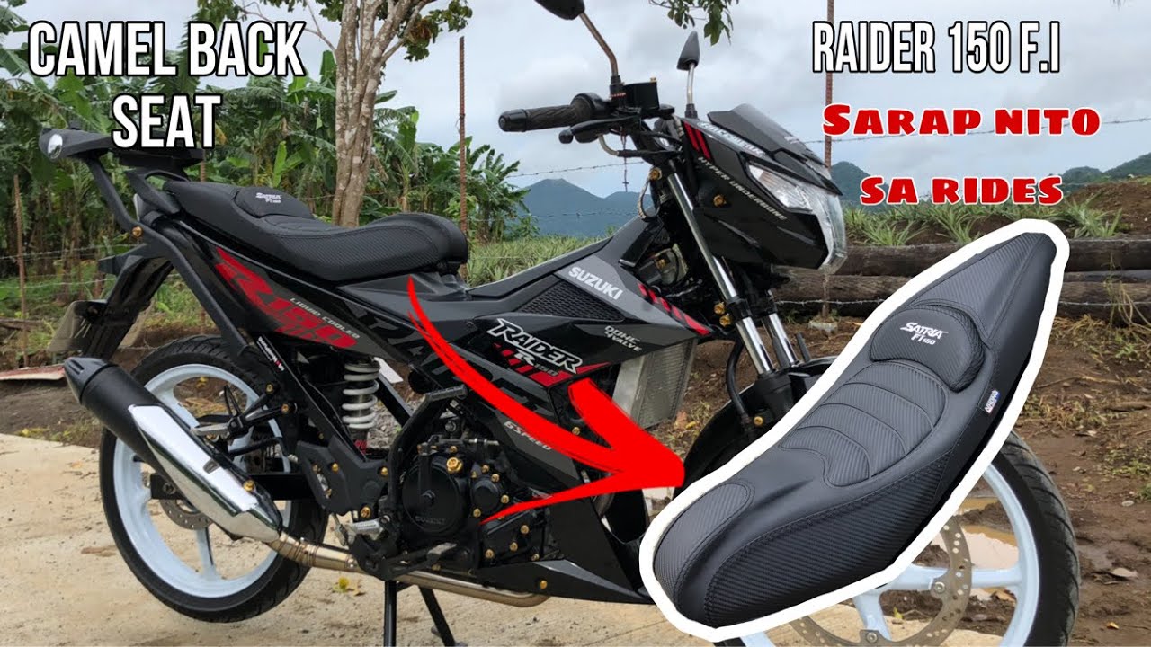 Raider 150 F.i Camel back seat