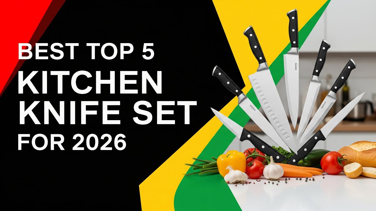 Best Top 5 Kitchen Knife Set For 2026 | Sharpness, Style & Safety Features