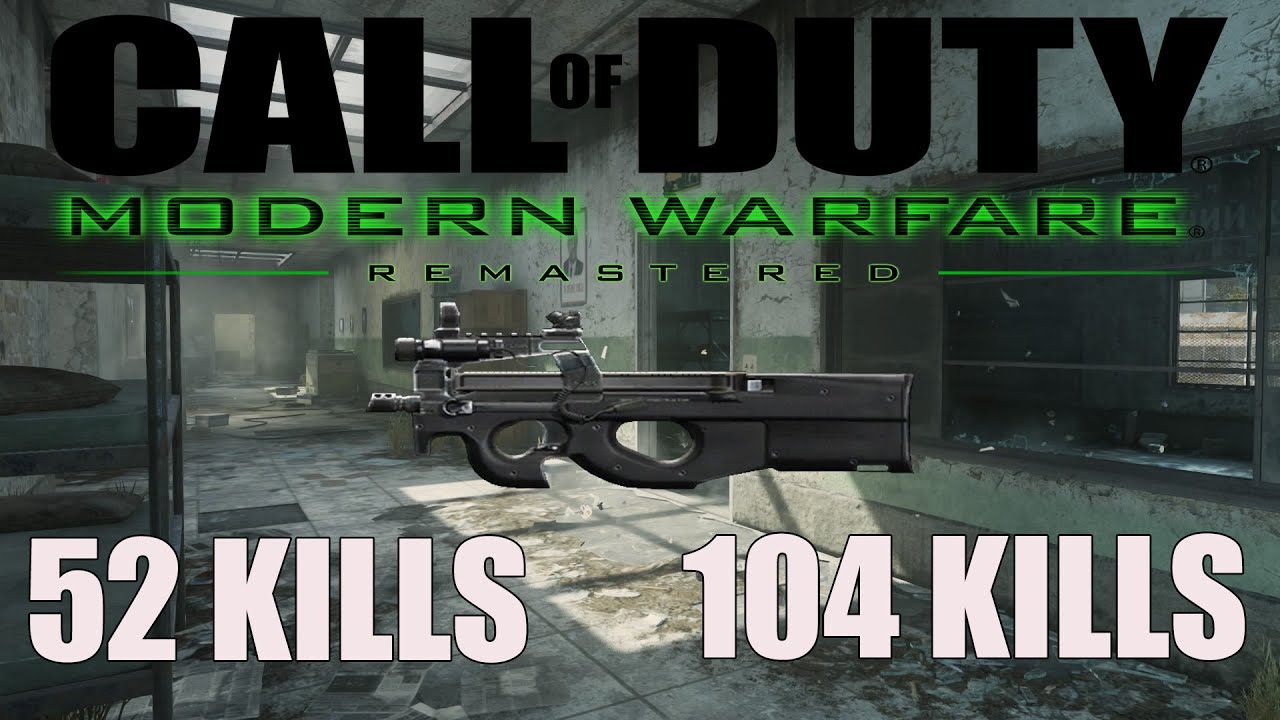 P90 50+ Kills Team Deathmatch & 100+ Kills Domination Ground War On Vacant(MWR Multiplayer Gameplay)
