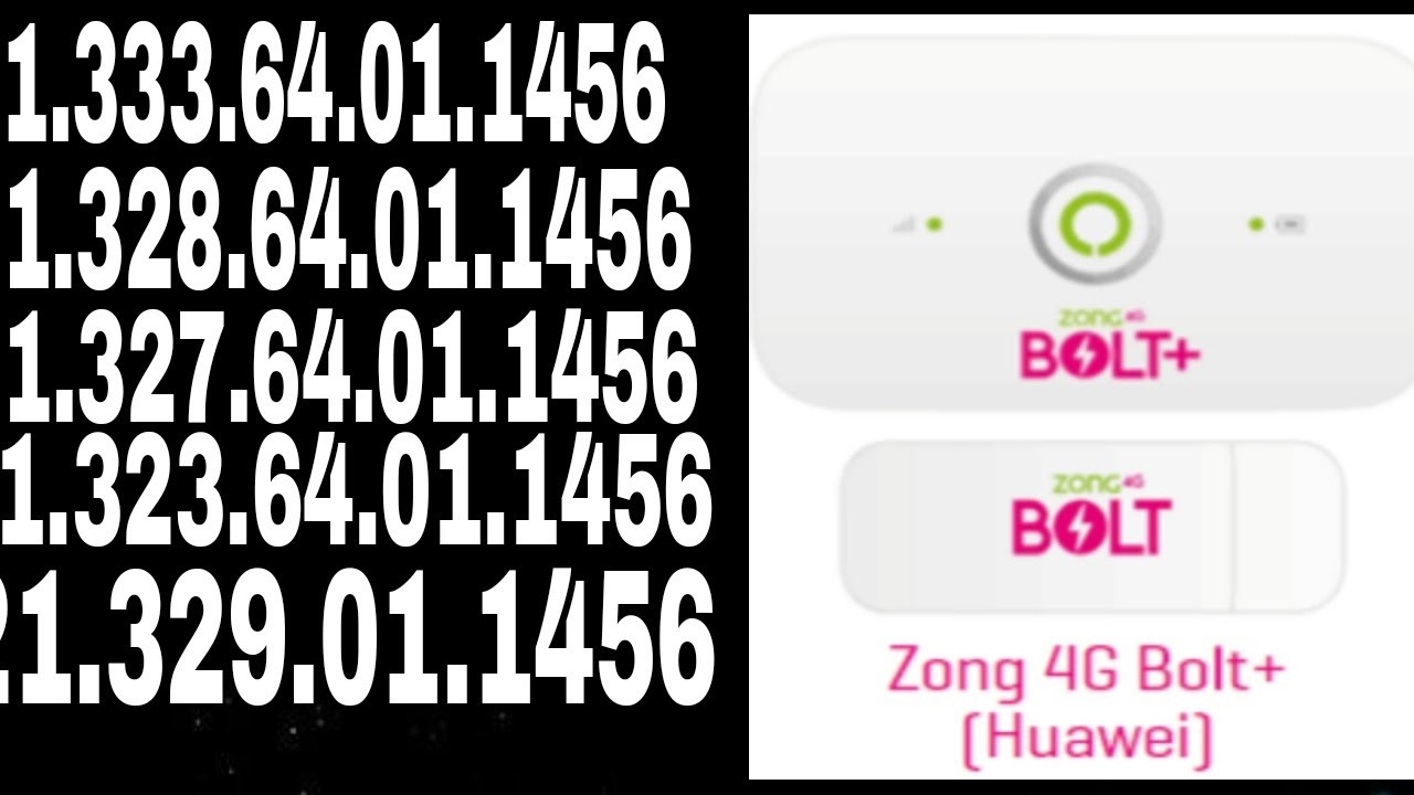 How to Unlock Zong bolt 4G Cloud / Zong Bolt 4G unlock solution E5573 Cs 322/ 21.333.64.01.1456