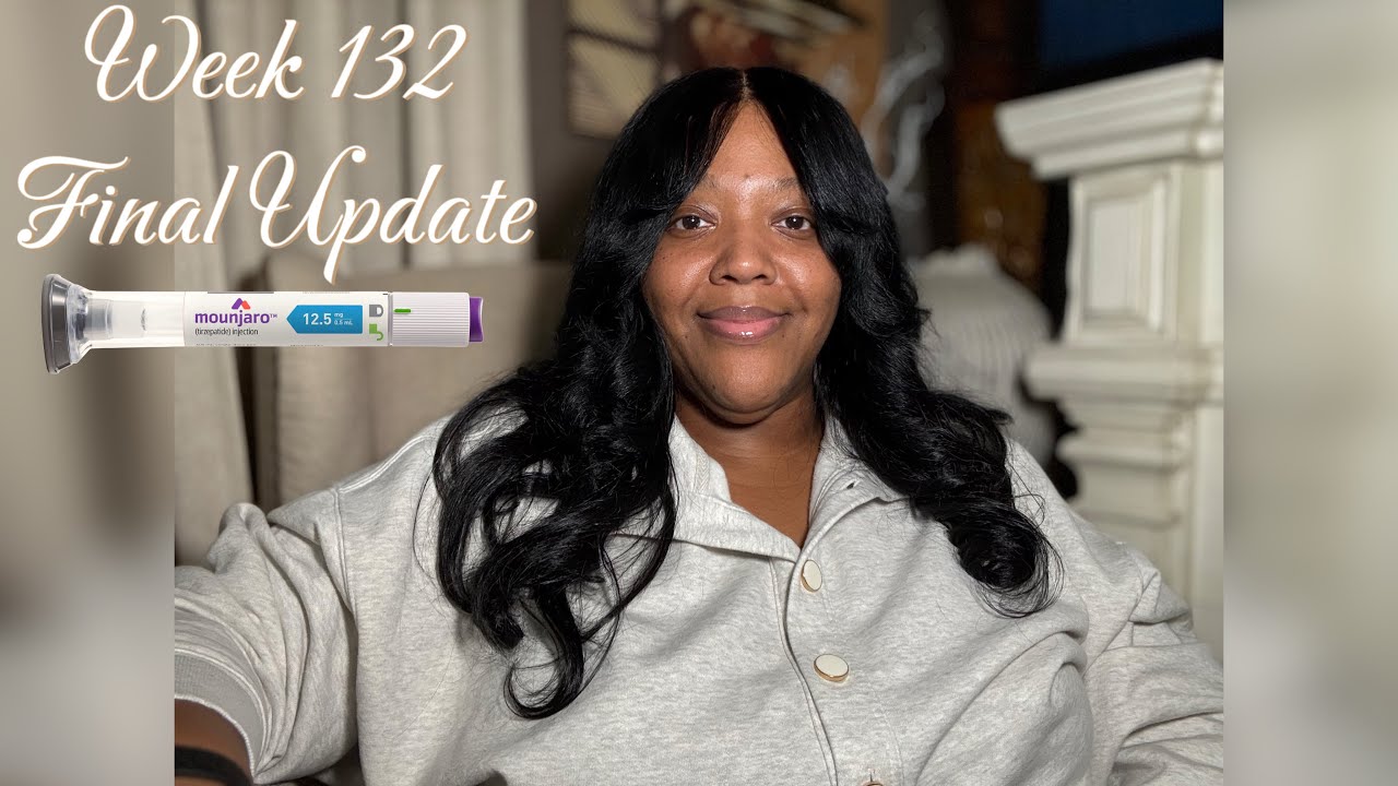 WEEK 132 | FINAL UPDATE  | 12.5 MG MOUNJARO TIRZEPATIDE JOURNEY | LT ARM  | LIFE OF VIVI #mounjaro