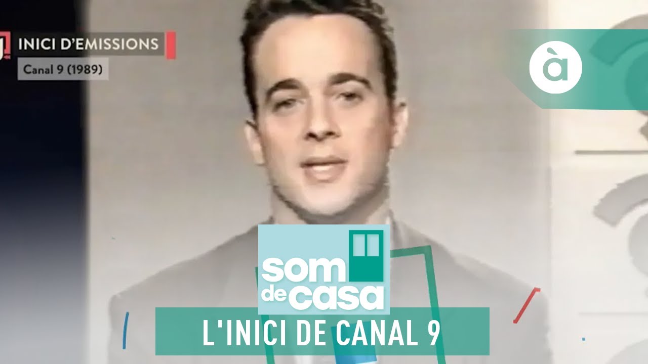 L'inici de Canal 9 l'any 1989 en Som de Casa