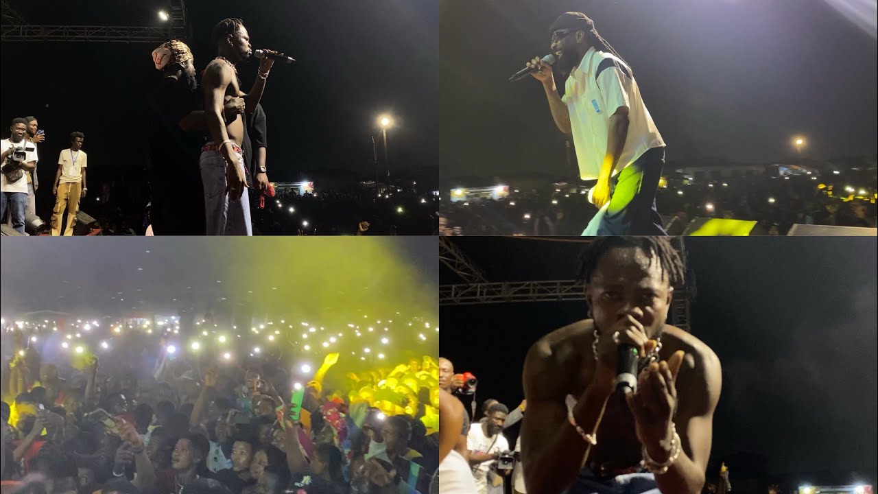 Samini Is A Big Deal🙌🏾Fans Takeover His Performance At Ras Kuuku’s Puom Fest+Fameye Returns Home