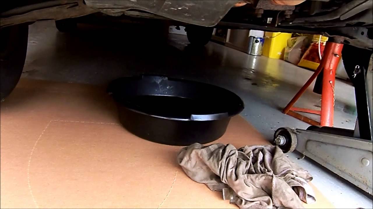 Mazda 626 oil change