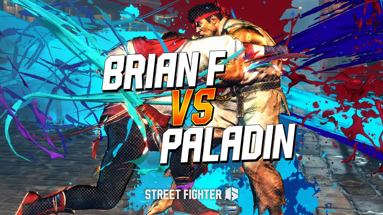 SF6 Brian F (Ed) vs Paladin (Ryu) Street Fighter 6