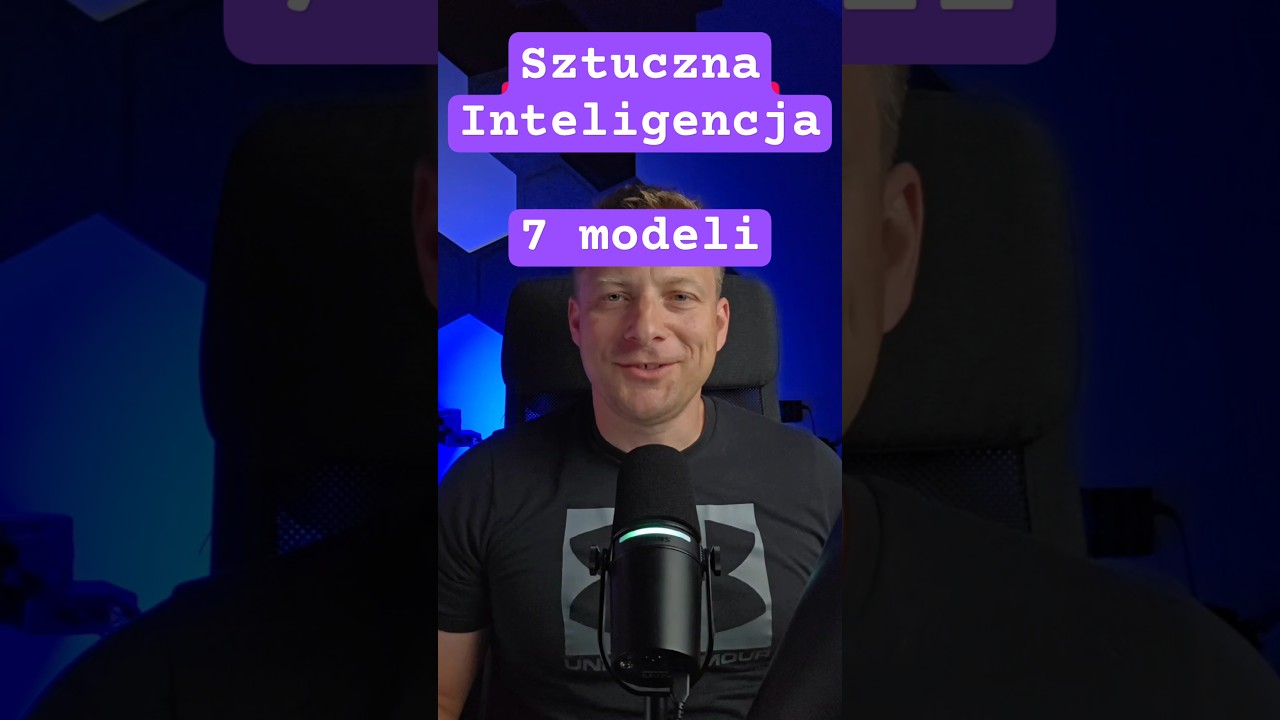 Sztuczna inteligencja 7 modeli AI #sztucznainteligencja #genai #aplikacje