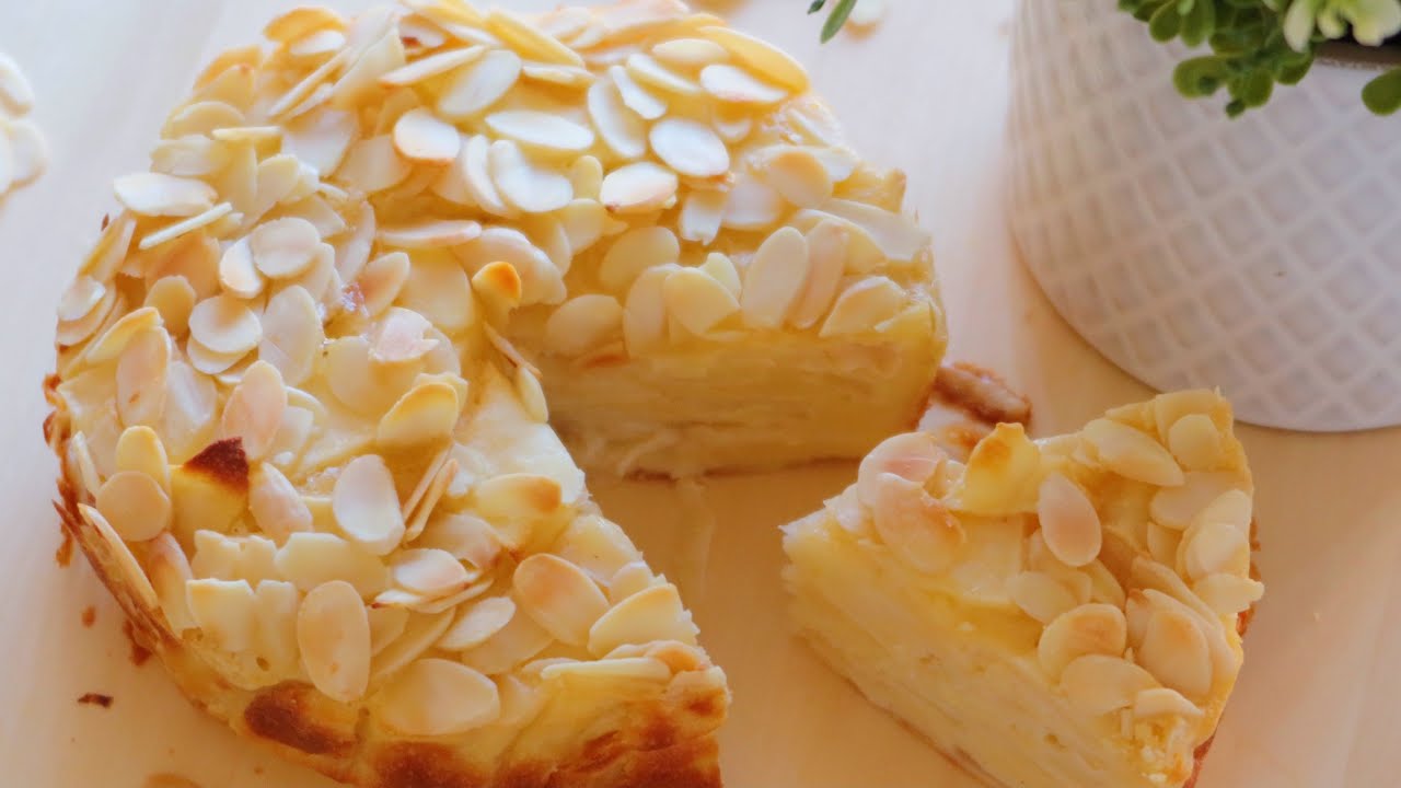 Apple Cake | 苹果千层蛋糕，低卡路里高纤维，还简单的不要不要的