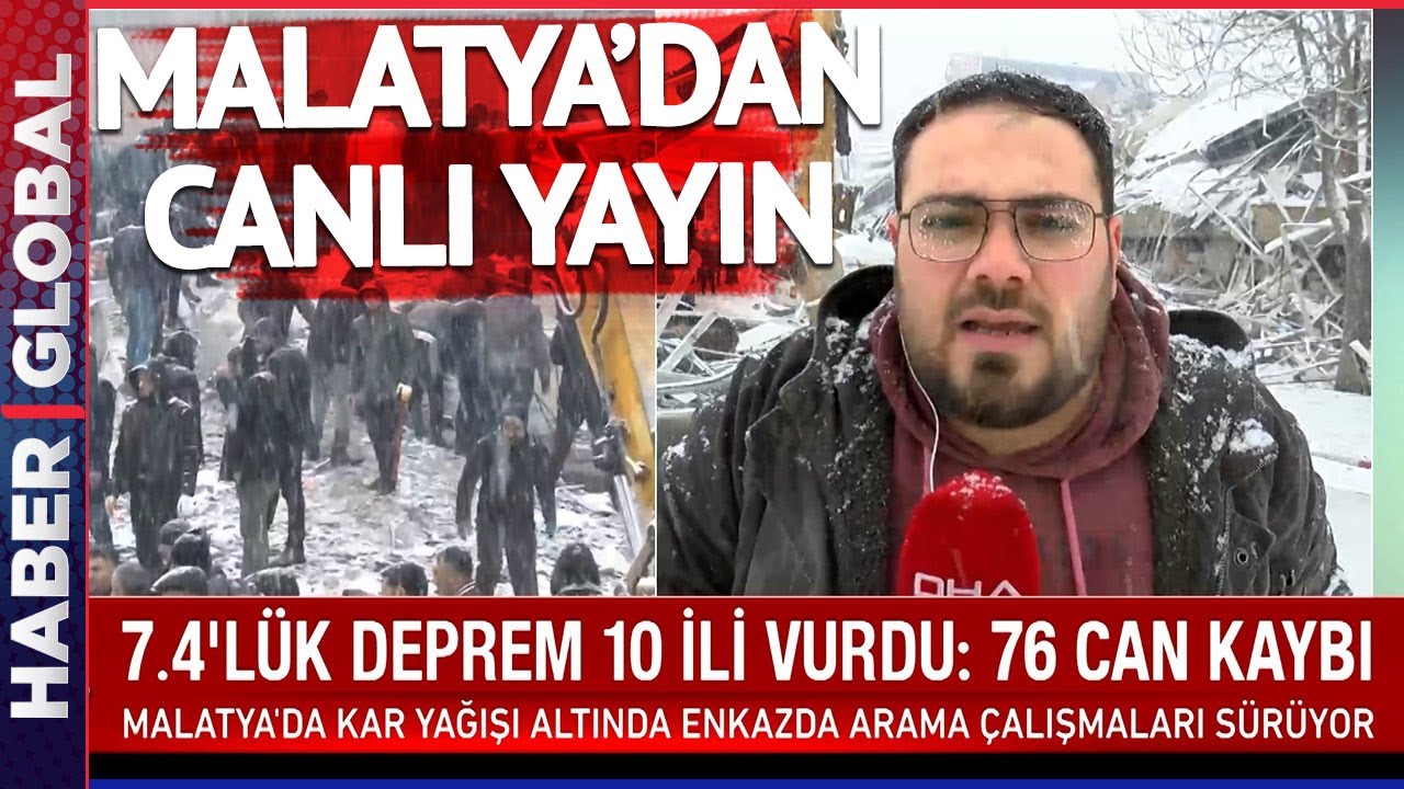 SON DAKİKA! Malatya'dan Canlı Yayın! Valilikten Uyarı Geldi