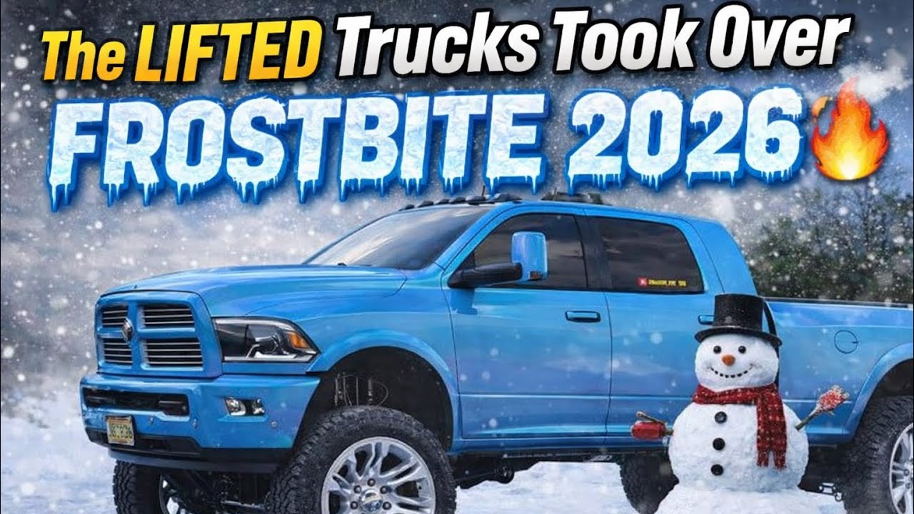 “These Lifted Trucks SHOOK THE Streets |  Frostbite 2026 ❄️🔥”