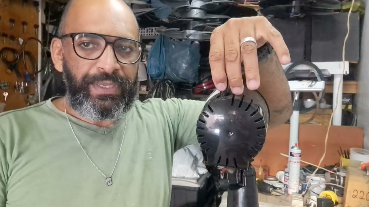 Pessoas!!! Esse ventilador me deu um trabalhão!!!
