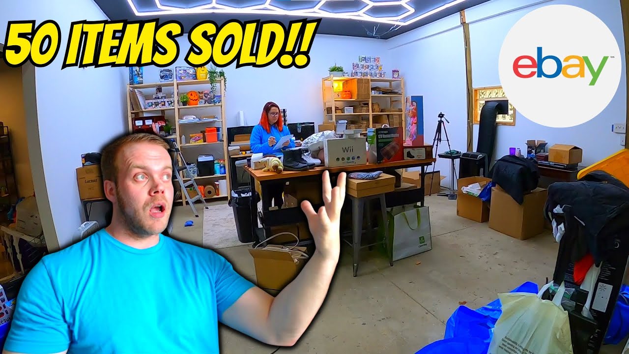 We Sold 50 Items on EBAY!