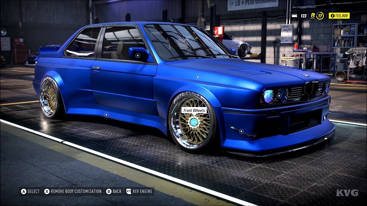 Need for Speed Heat - BMW M3 Evolution II 1988 - Customize | Tuning Car (PC HD) [1080p60FPS]