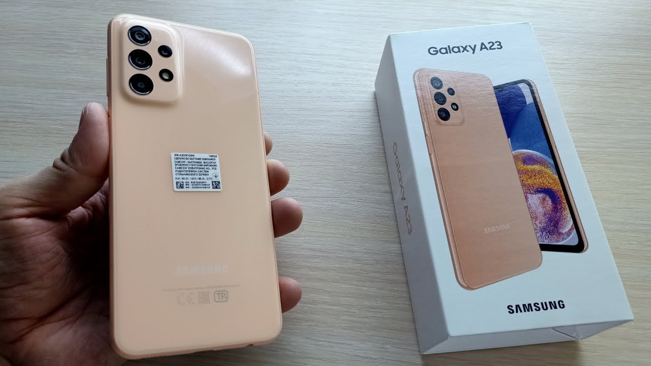 Samsung Galaxy A23 Распаковка 📦 Обзор Samsung Galaxy A23 6/128Gb