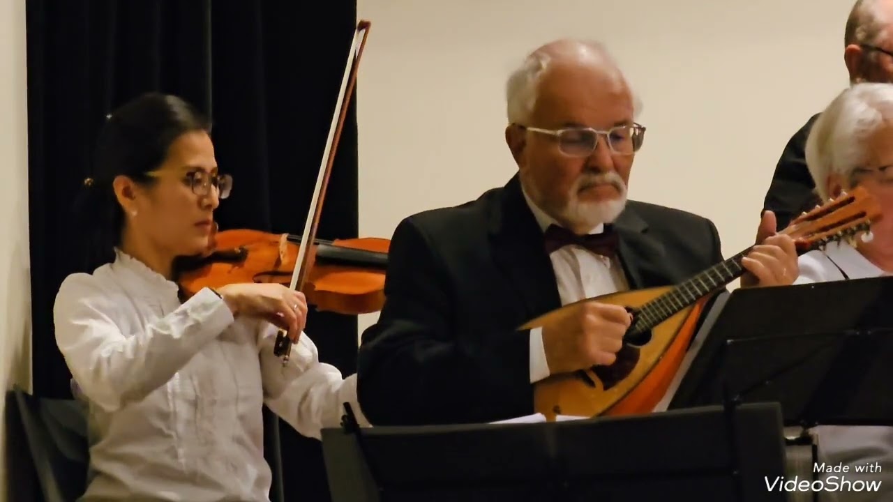 White Christmas gespielt von Mandolinen Verein Sieglar 1918 in hist. Gem.saal Ev.Erl.e Bad Godesberg