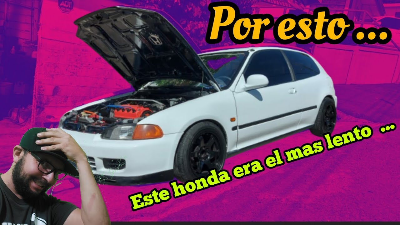 🤭 Porque Un MOTOR HONDA es tan LENTO ??  SOLUCIONADO!!