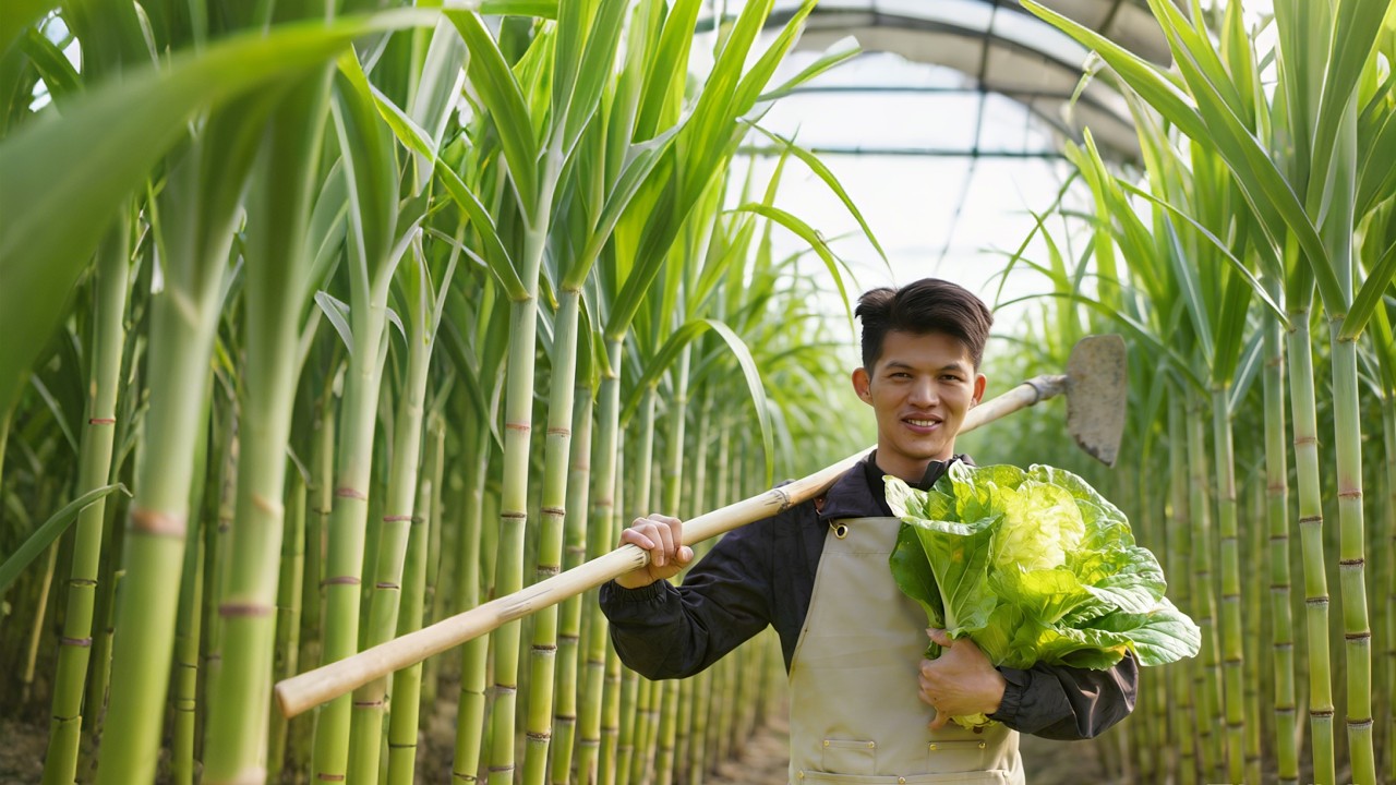 Harvesting Sugarcane, Making Brown Sugar & Wine, Then Cooking a Feast for My Family | 贺州小哥