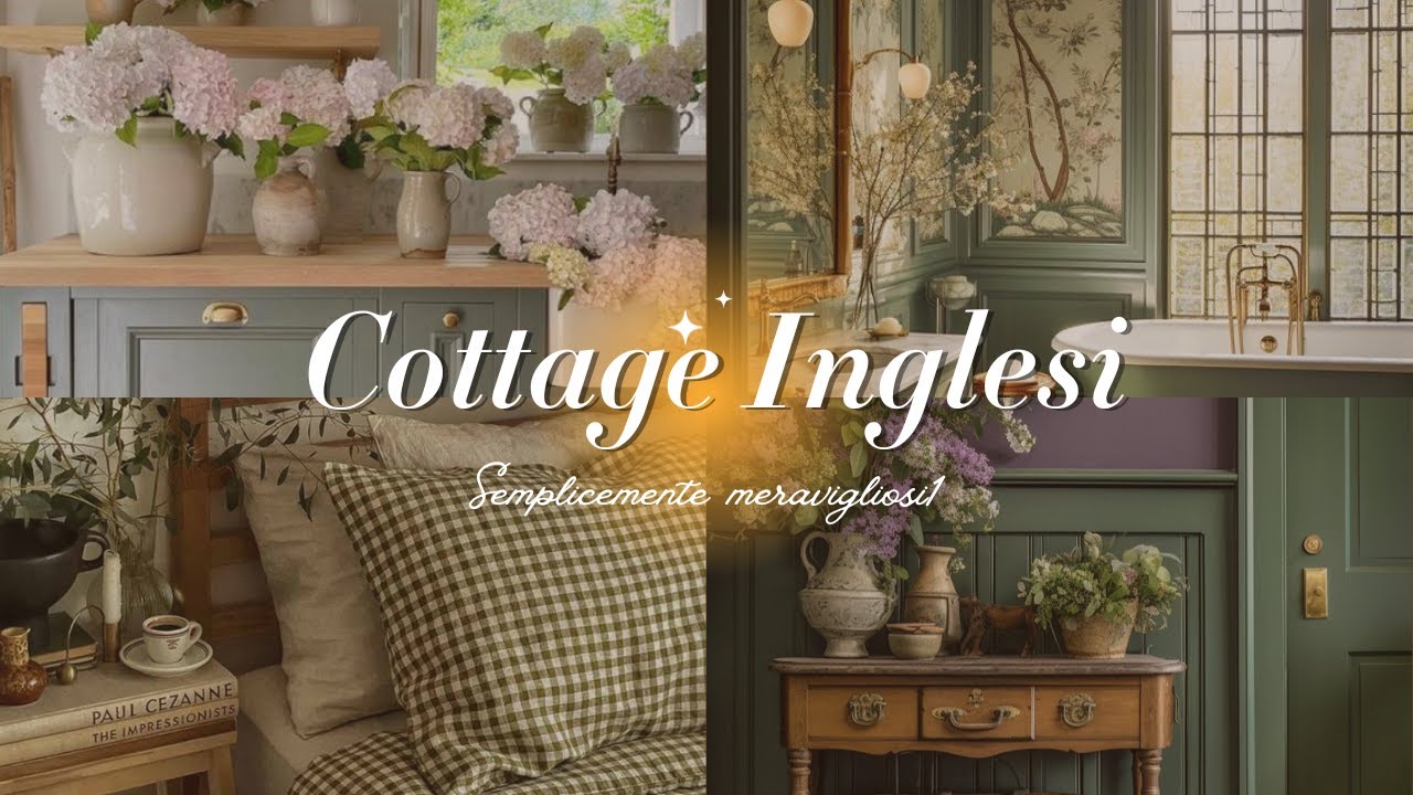 Scopri il segreto dell'interior design di un cottage inglese#cottage #interiordesign #interiordecor