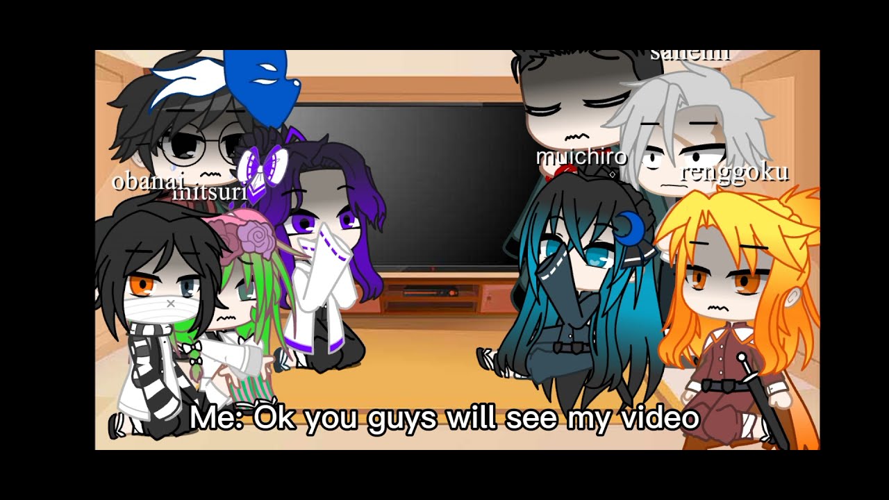 [] Hashiras react to my video [] Part 2/2[] Afton Family X Demon Slayer [] my au 💖// GC 🗿