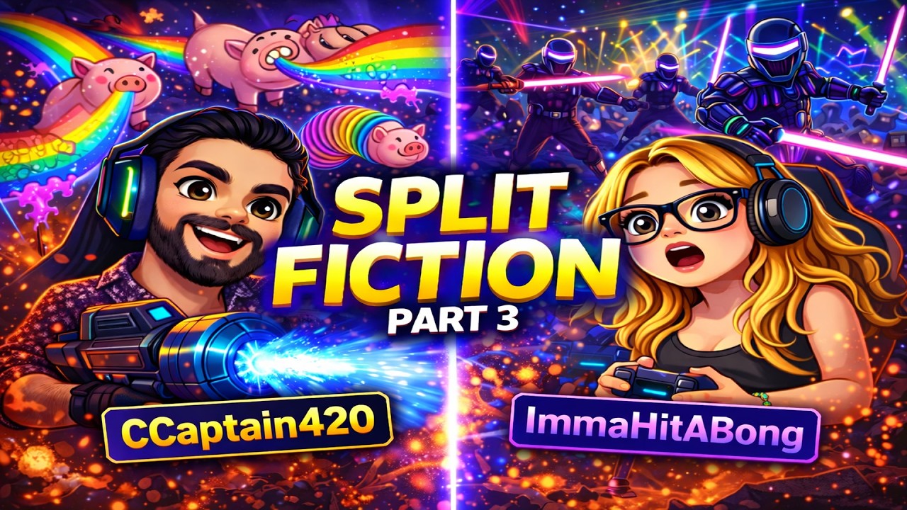 Split Fiction Part 3 with @Immahitabong - Rainbow Pigs Can Fly?