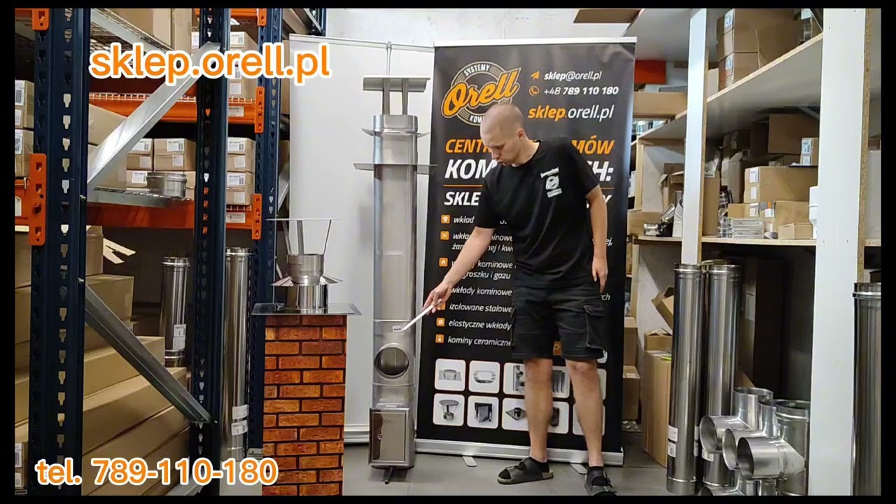 Wkład kominowy kwasożaroodporny 1.4404 - sklep.orell.pl