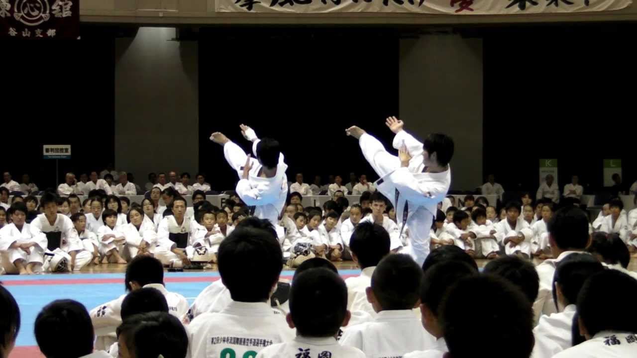 錬心舘国際大会　高校・一般女子・一般男子『型』決勝！　20100801