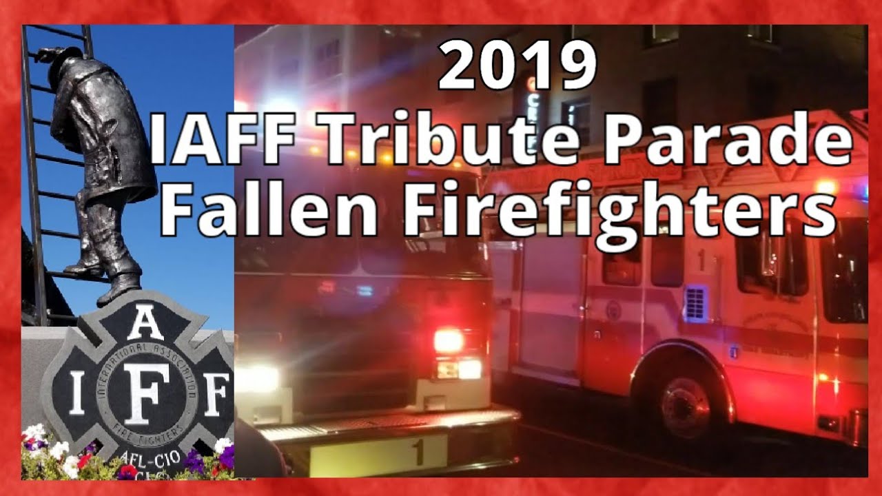 2019 IAFF Fallen Firefighter Memorial | Pipes and Drums Tribute Parade | Colorado Springs