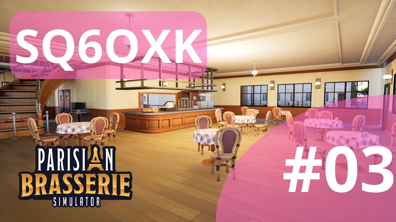 Parisian Brasserie Simulator #03 - Inwestycje w wózki i walka z kolejkami! 🛒