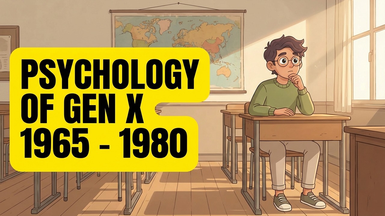 The Hidden Psychology of Gen X (1965–1980) – The Most Misunderstood Generation